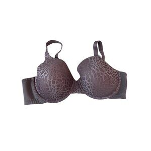 Vanity Fair Mauve Underwire Bra Lace Pattern Women's Size 40C